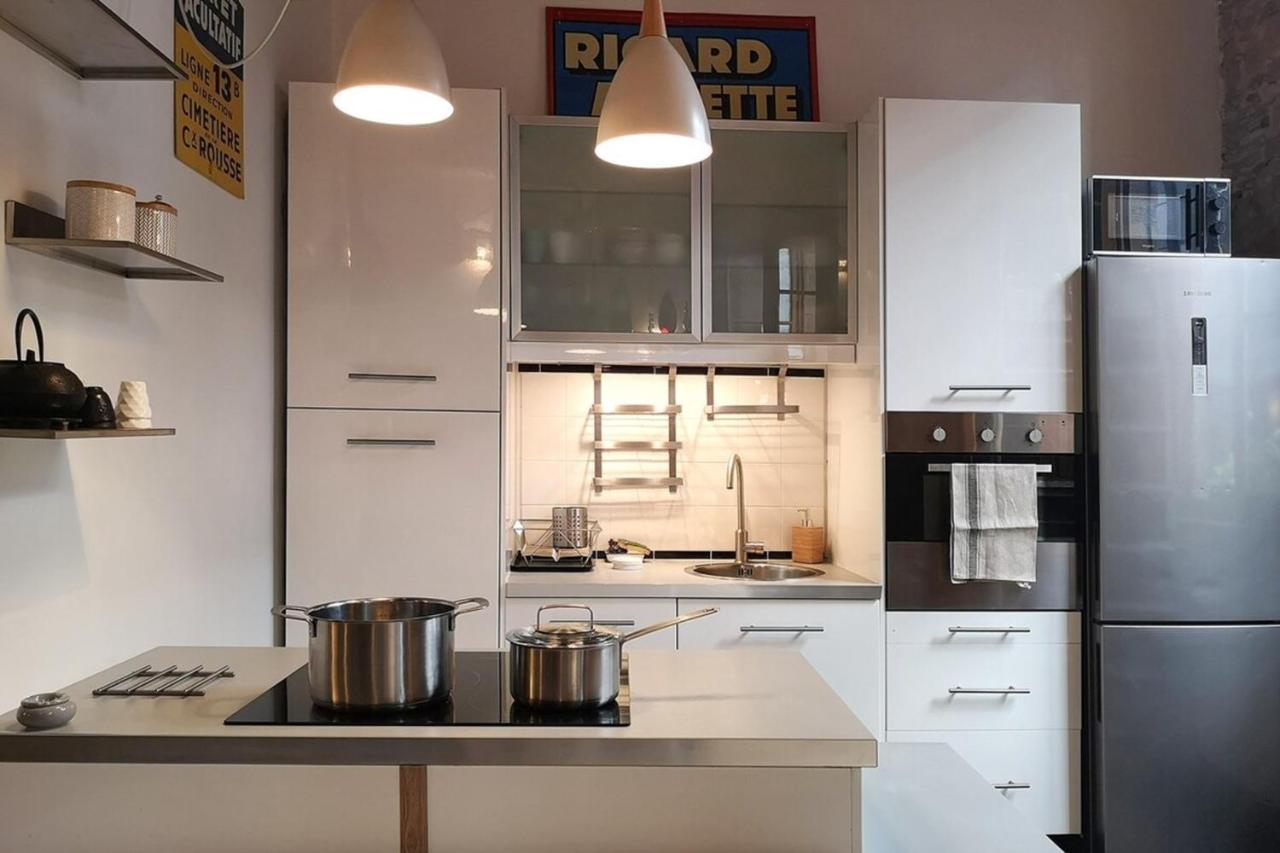 Authentic Loft With Mezzanine & Exposed Stones Heart Of Apartment Lyon